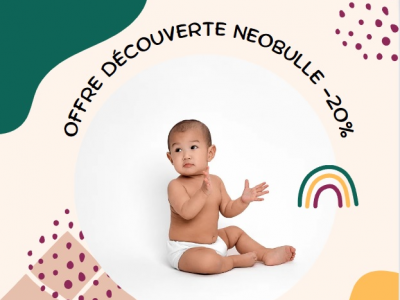 Image  Offre découverte de -20% sur toute la gamme Neobulle jusqu'au 15 décembre 2023.