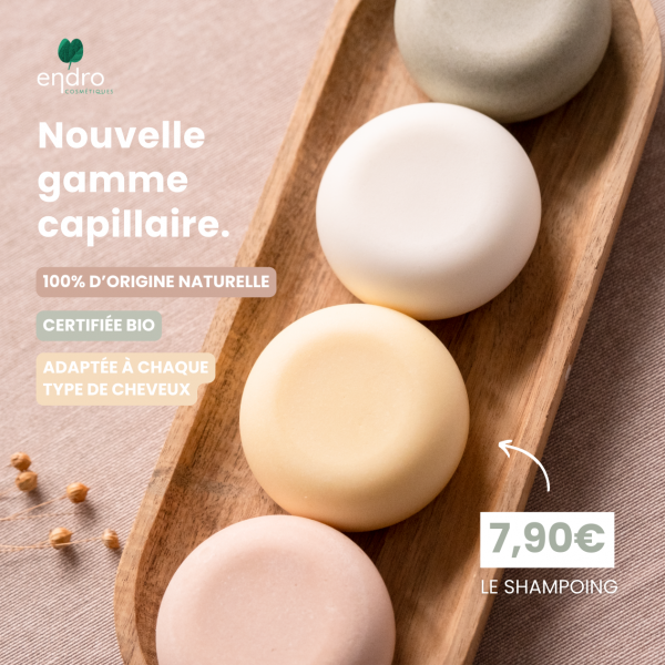 Illustration Nouvelle gamme capillaire Endro